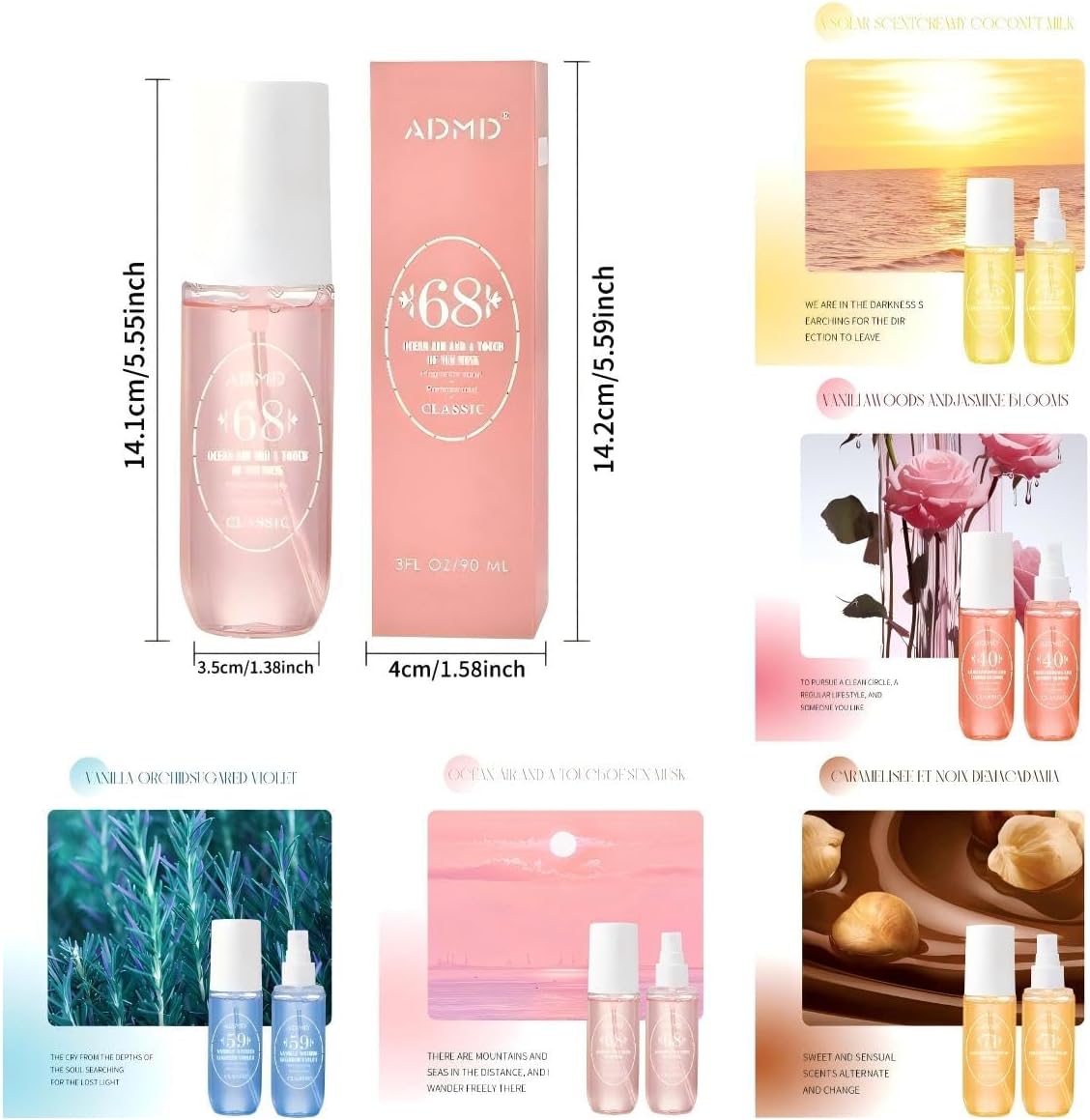 Brazilian Body Mist Set 90ml