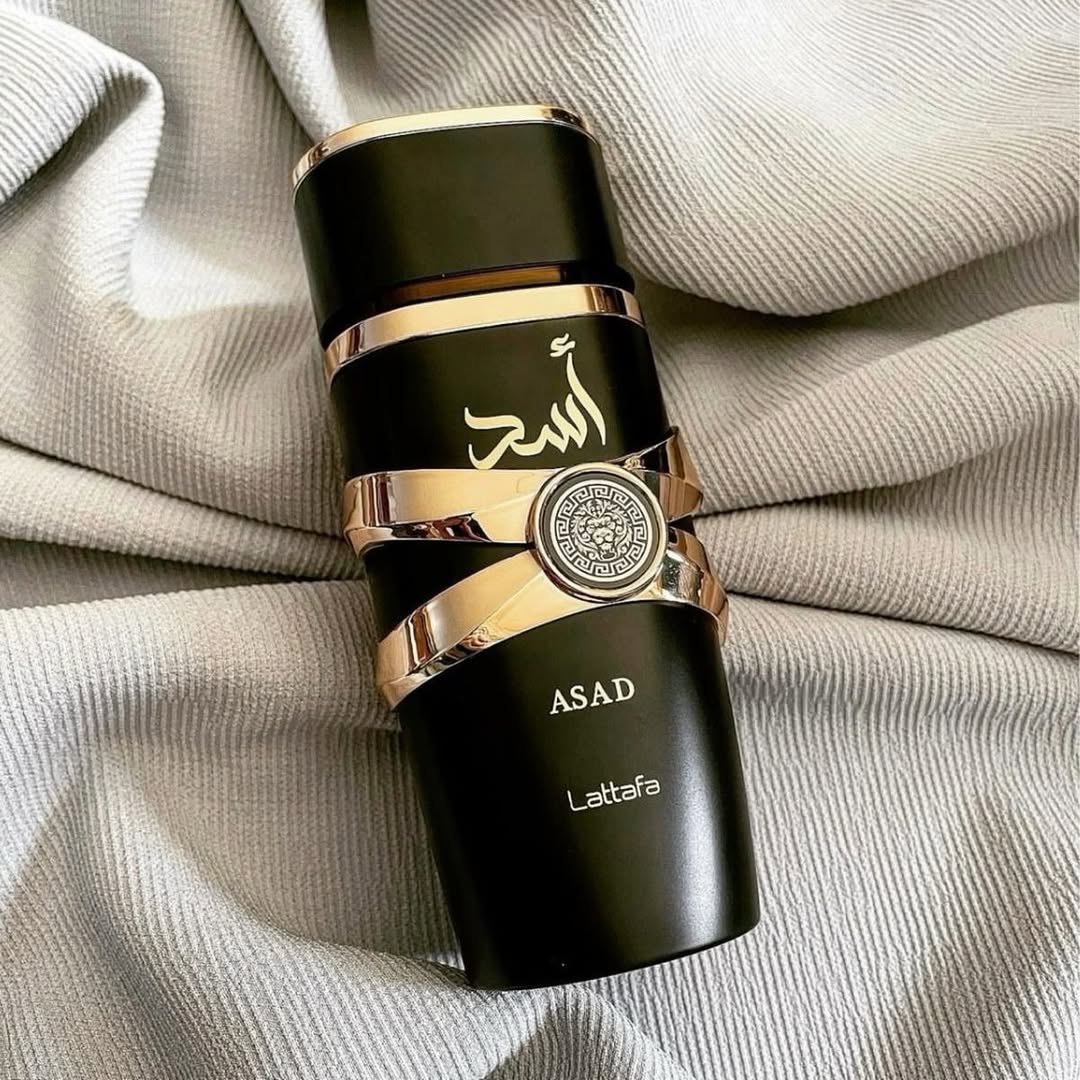 Lattafa Asad Parfum de luxe longue durée Parfum rafraîchissant Oud et Musc 100 ml Unisexe 100.0 g
